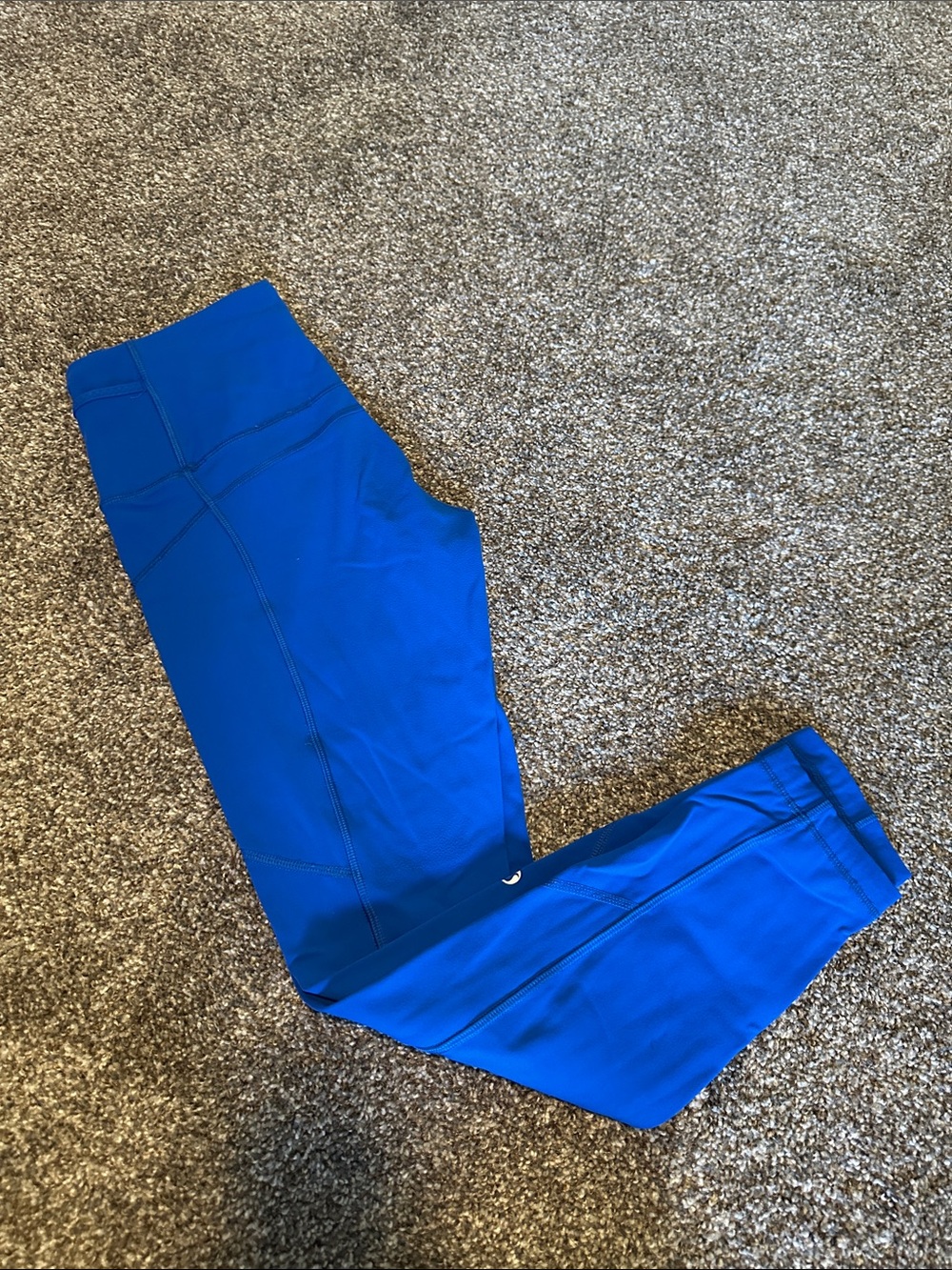 Lululemon High Rise Bright Blue Active Leggings